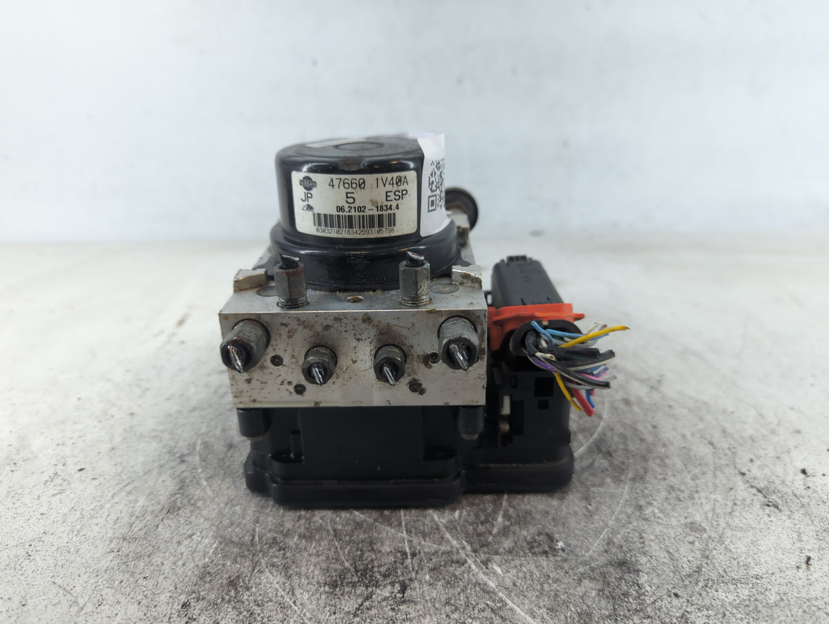 2012-2014 Nissan Murano Anti-Lock Brake ABS Pump Module Actuator OEM P/N:47660 1V40A Fits Fits 2012 2013 2014 OEM Used Auto 