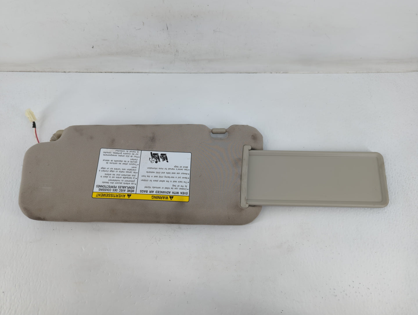 2009-2014 Nissan Murano Sun Visor Shade Replacement Driver Left Mirror Fits Fits 2009 2010 2011 2012 2013 2014 OEM Used Auto