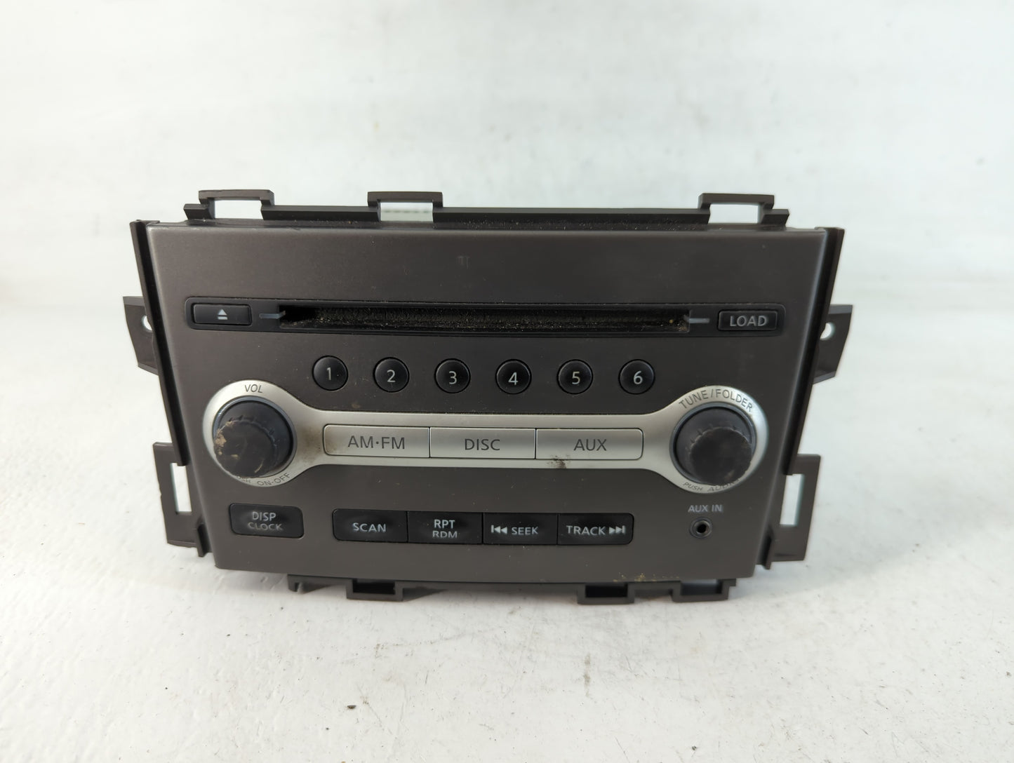2012-2014 Nissan Murano Radio AM FM Cd Player Receiver Replacement P/N:28185 1SX0A Fits Fits 2012 2013 2014 OEM Used Auto Pa