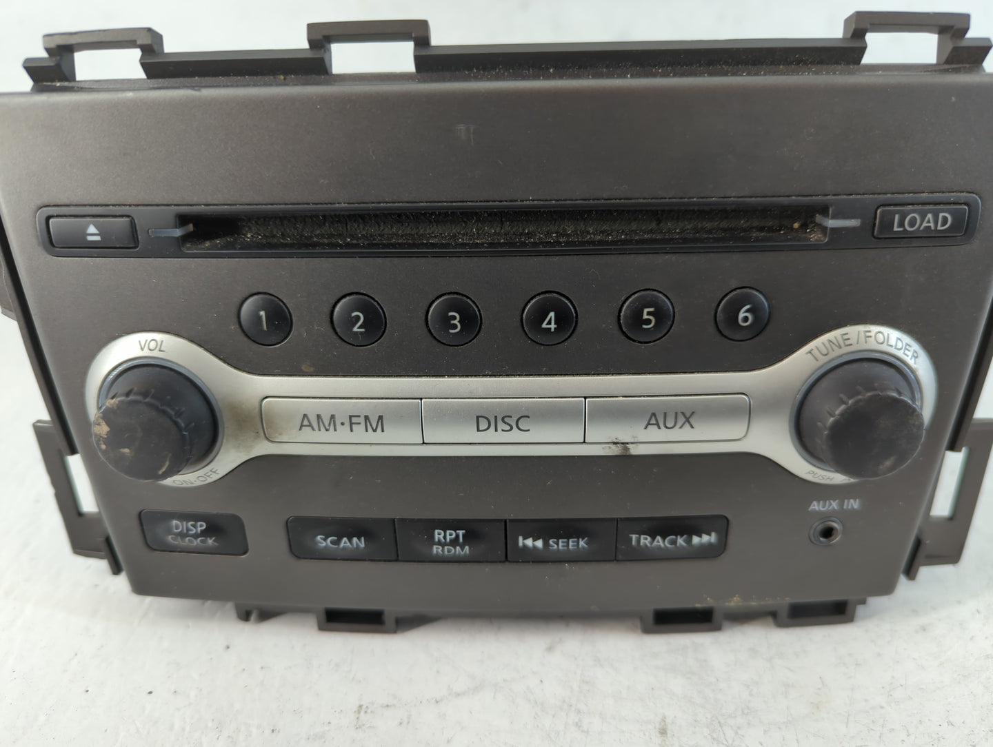 2012-2014 Nissan Murano Radio AM FM Cd Player Receiver Replacement P/N:28185 1SX0A Fits Fits 2012 2013 2014 OEM Used Auto Pa