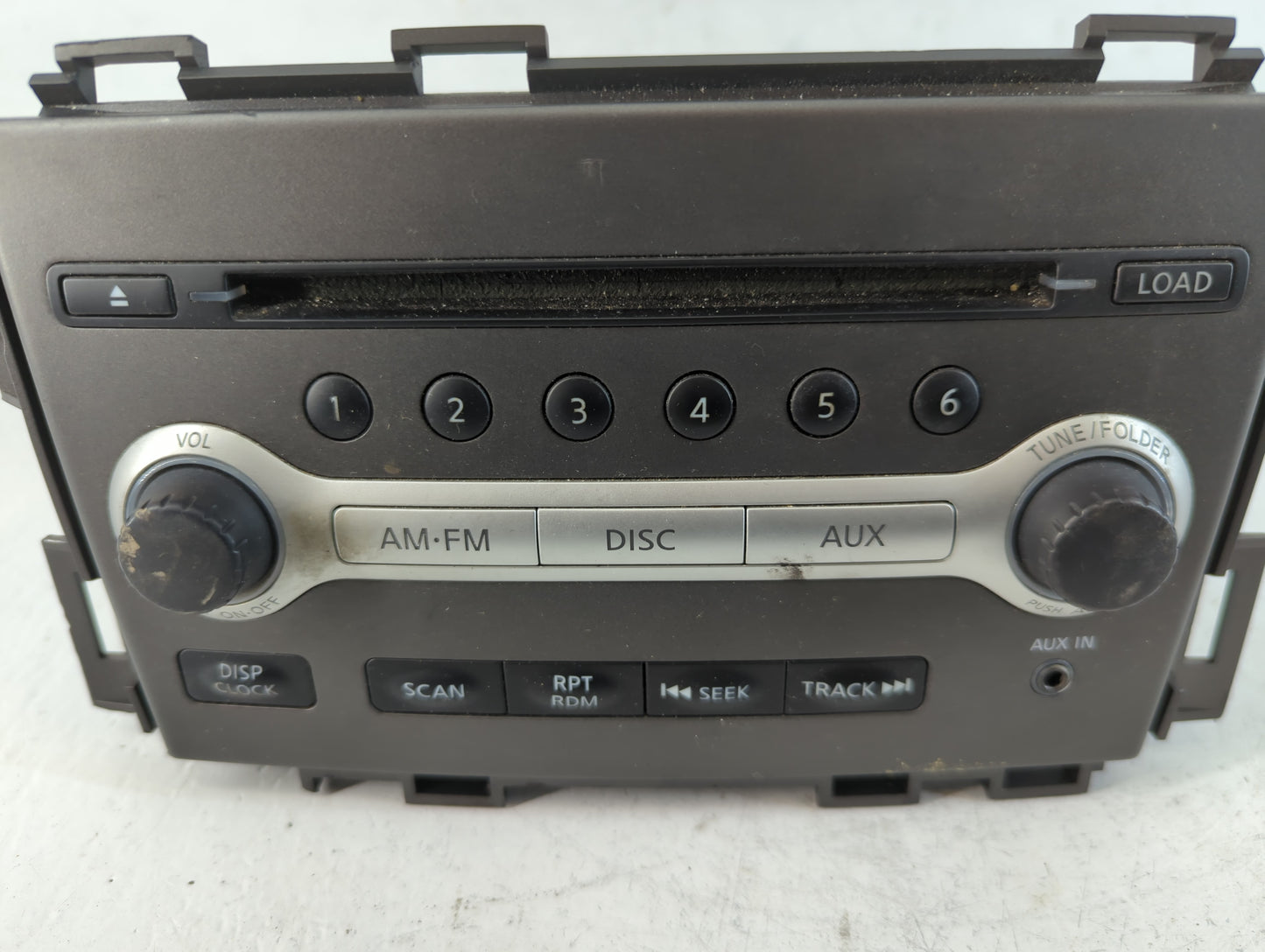 2012-2014 Nissan Murano Radio AM FM Cd Player Receiver Replacement P/N:28185 1SX0A Fits Fits 2012 2013 2014 OEM Used Auto Pa