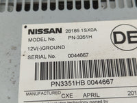 2012-2014 Nissan Murano Radio AM FM Cd Player Receiver Replacement P/N:28185 1SX0A Fits Fits 2012 2013 2014 OEM Used Auto Pa