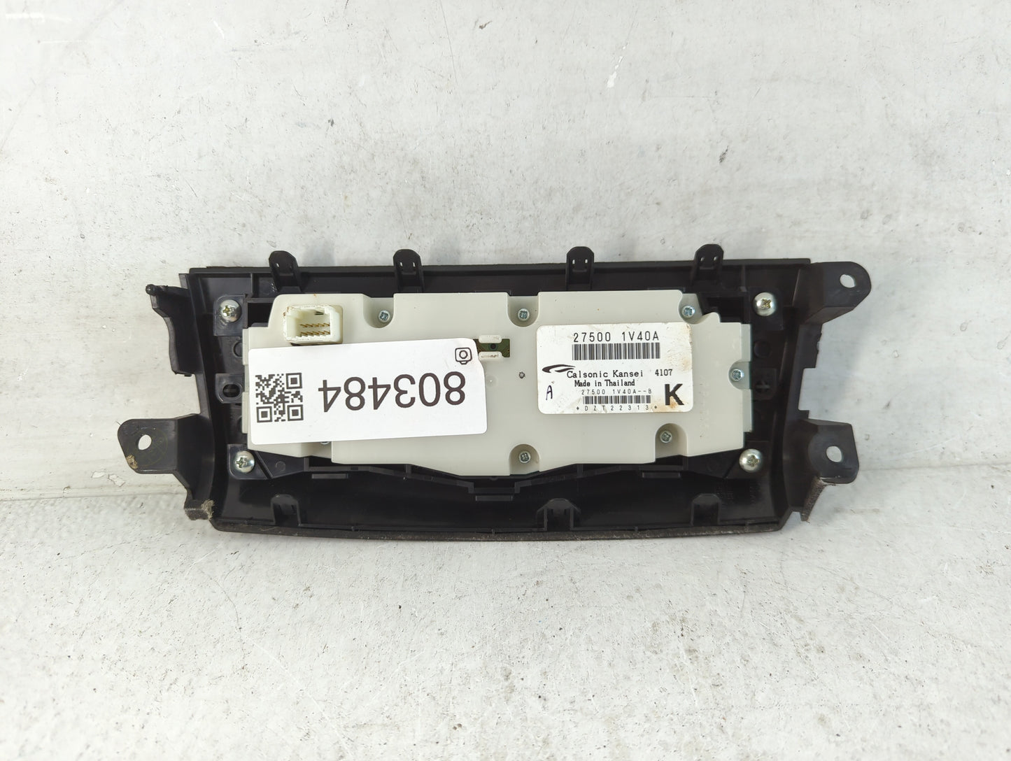 2010-2014 Nissan Murano Climate Control Module Temperature AC/Heater Replacement P/N:27500 1V40A Fits OEM Used Auto Parts - 