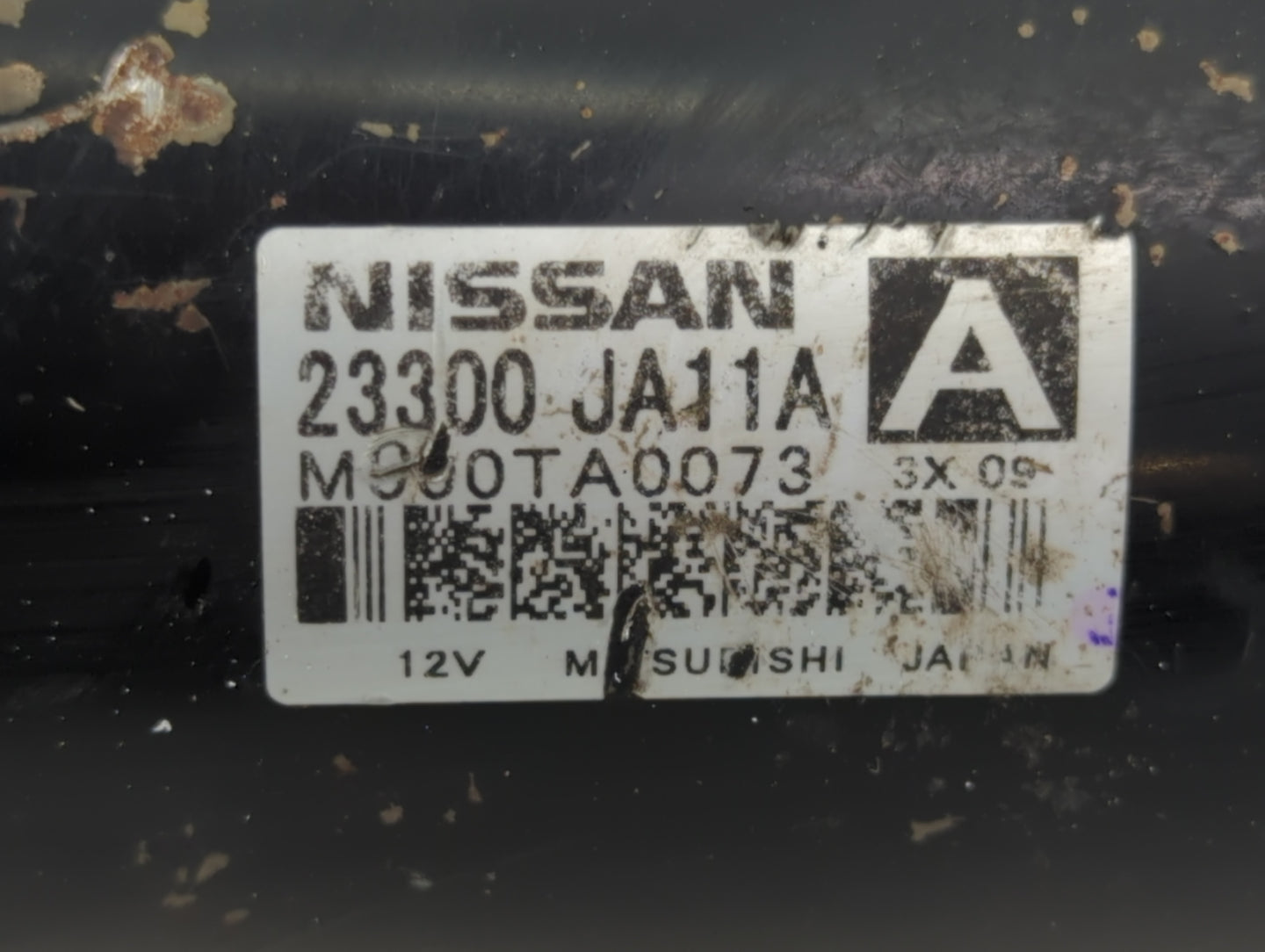 2013-2014 Nissan Murano Car Starter Motor Solenoid OEM P/N:23300 JA11A Fits Fits 2013 2014 2017 OEM Used Auto Parts - Oemuse