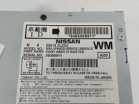 2013-2014 Nissan Murano Radio AM FM Cd Player Receiver Replacement P/N:259153LZ0C Fits Fits 2013 2014 2015 OEM Used Auto Par