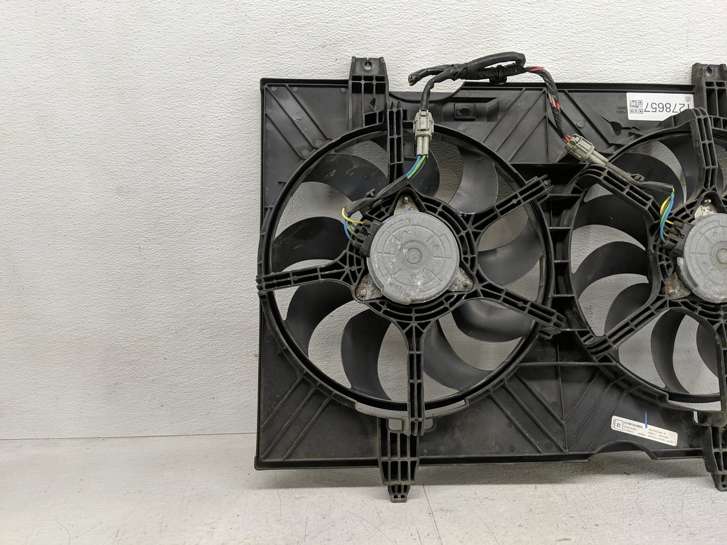 2014-2020 Nissan Nv200 Electric Radiator Cooling Fan Motor Assembly P/N:214813LM0A Fits Fits 2014 2015 2016 2017 2018 2019 2