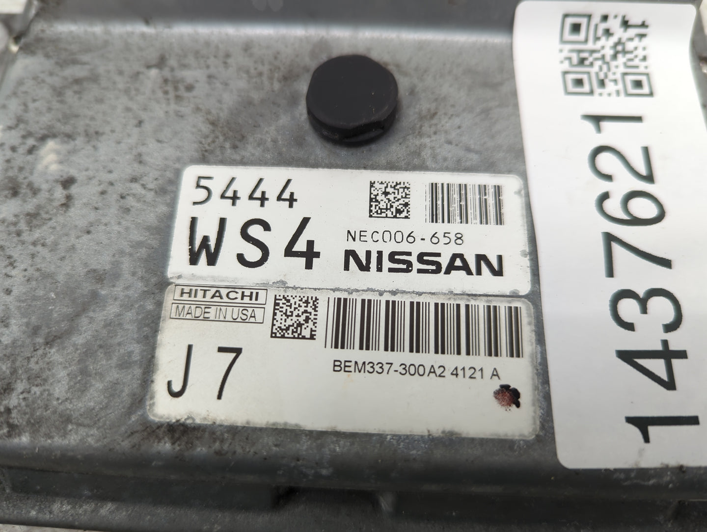 2014-2017 Nissan Nv200 PCM Engine Control Computer ECU ECM PCU OEM P/N:NEC006-658 BEM337-300A2 Fits Fits 2014 2015 2016 2017
