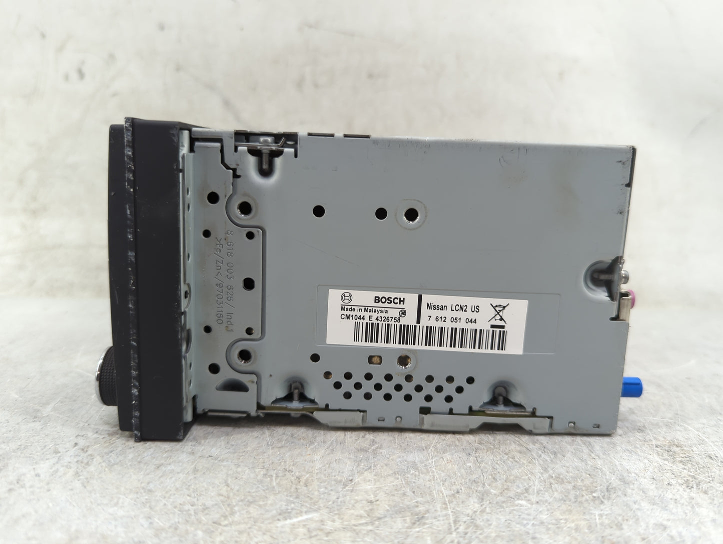 2014 Nissan Nv200 Radio AM FM Cd Player Receiver Replacement P/N:7612051044 259153SG0E, YBN-LCN20A, 9595A-LCN20A Fits Fits 2