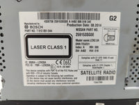 2014 Nissan Nv200 Radio AM FM Cd Player Receiver Replacement P/N:7612051044 259153SG0E, YBN-LCN20A, 9595A-LCN20A Fits Fits 2
