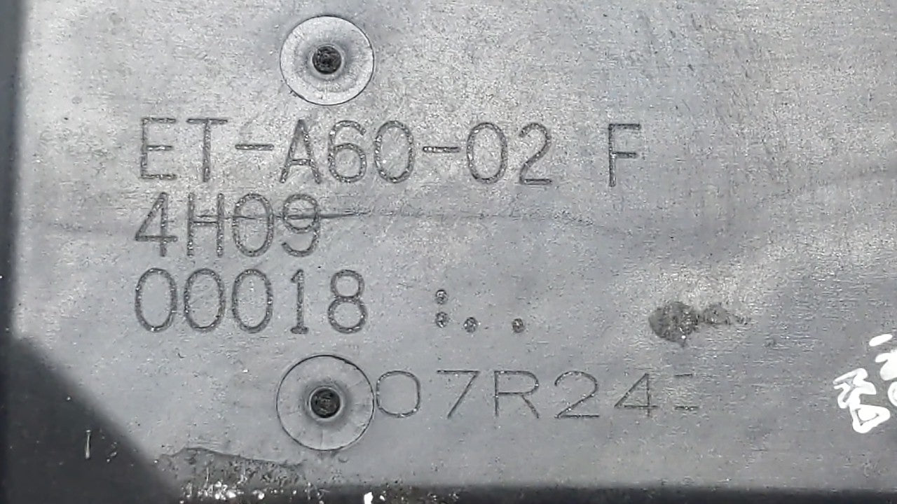 2014-2019 Nissan Nv200 Throttle Body P/N:ET-A60-02 F ET-A60-02 G Fits OEM Used Auto Parts - Oemusedautoparts1.com