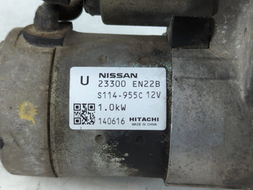 2014-2020 Nissan Nv200 Car Starter Motor Solenoid OEM P/N:23300 EN22B Fits Fits 2013 2014 2015 2016 2017 2018 2019 2020 OEM Used Auto Parts