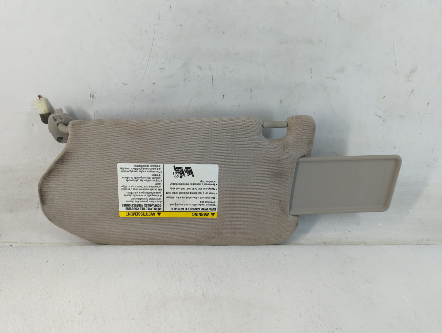 2013-2018 Nissan Pathfinder Sun Visor Shade Replacement Passenger Right Mirror Fits Fits 2013 2014 2015 2016 2017 2018 2019 