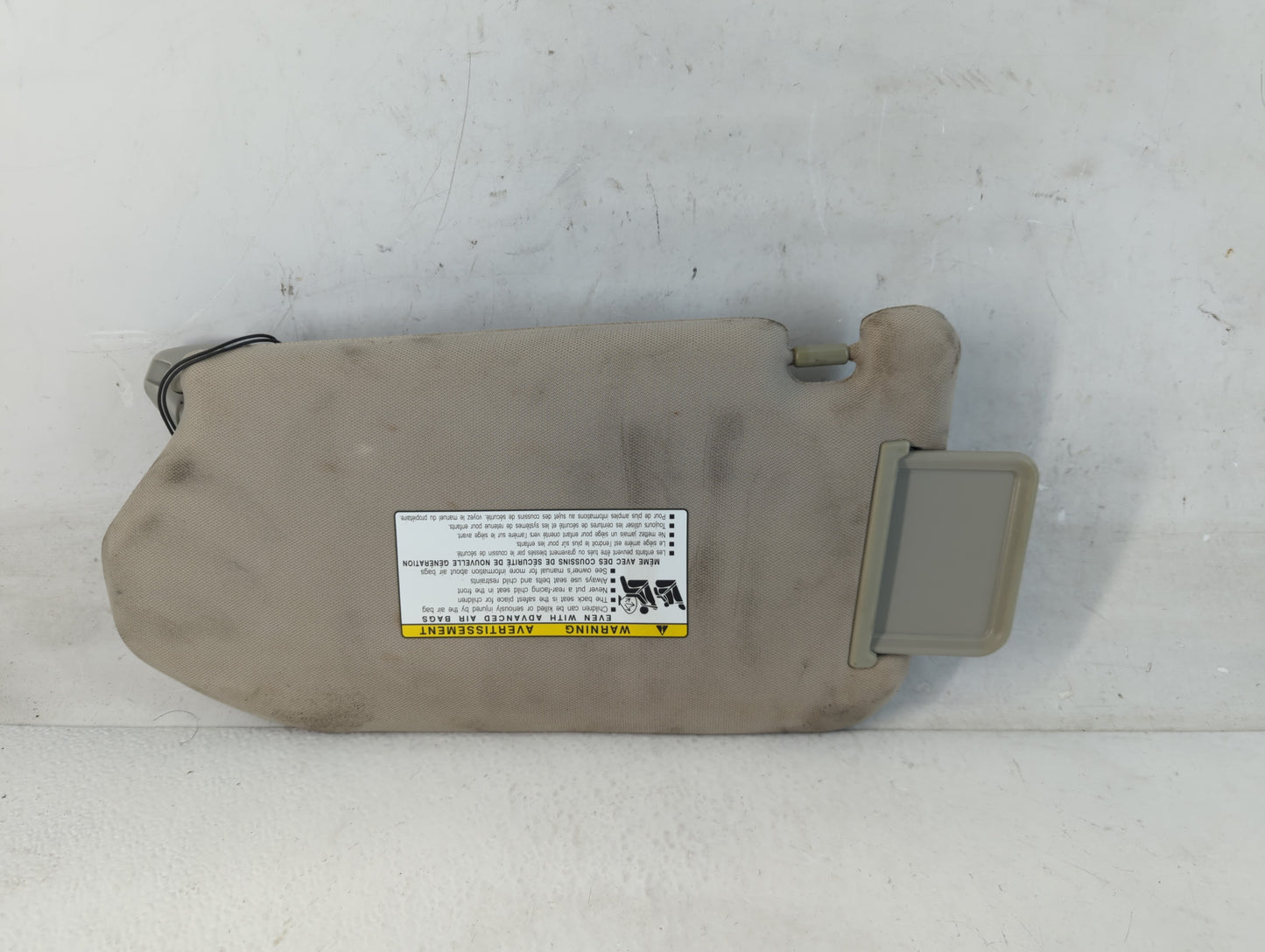 2013-2018 Nissan Pathfinder Sun Visor Shade Replacement Passenger Right Mirror Fits Fits 2013 2014 2015 2016 2017 2018 2019 
