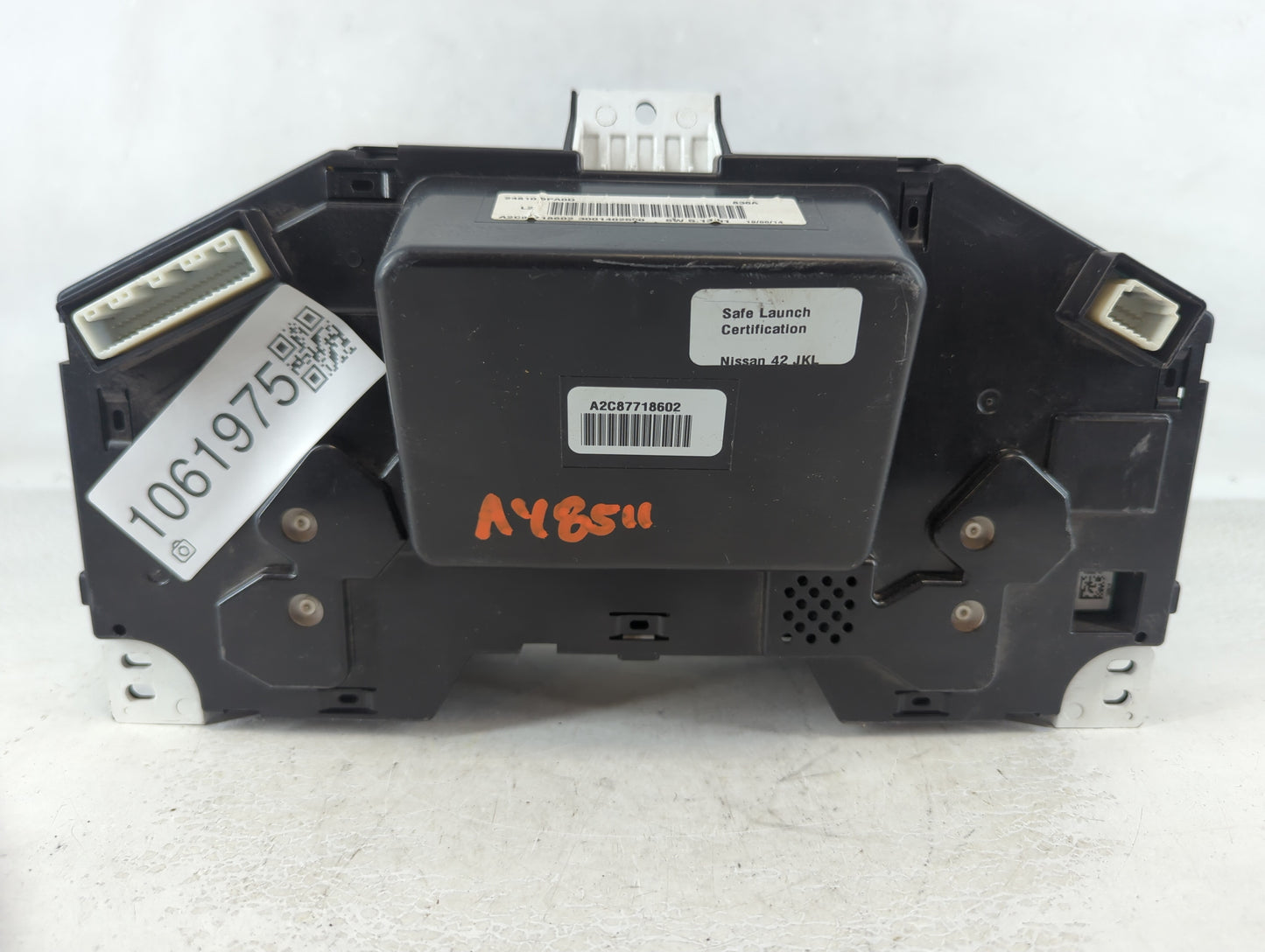 2014 Nissan Pathfinder Instrument Cluster Speedometer Gauges P/N:24810 9PA0D Fits OEM Used Auto Parts - Oemusedautoparts1.co