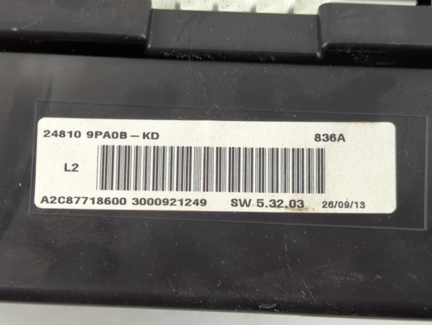 2014 Nissan Pathfinder Instrument Cluster Speedometer Gauges P/N:24810 9PA0B Fits OEM Used Auto Parts - Oemusedautoparts1.co