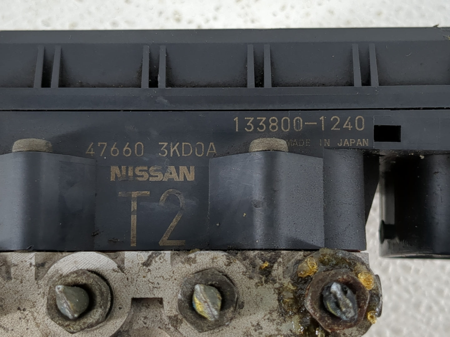 2013-2014 Nissan Pathfinder ABS Pump Control Module Replacement P/N:133800-1240 47660 3KD0A Fits Fits 2013 2014 OEM Used Aut