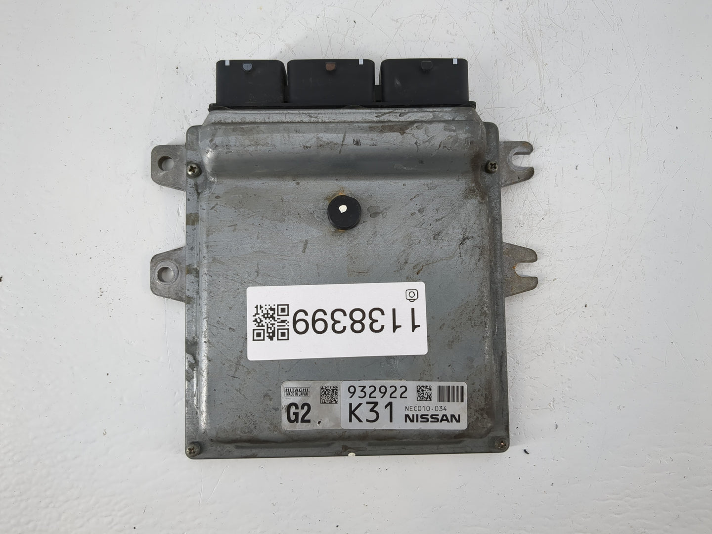2014 Nissan Pathfinder PCM Engine Control Computer ECU ECM PCU OEM P/N:NEC010-034 667723, NEC010-035 Fits OEM Used Auto Part