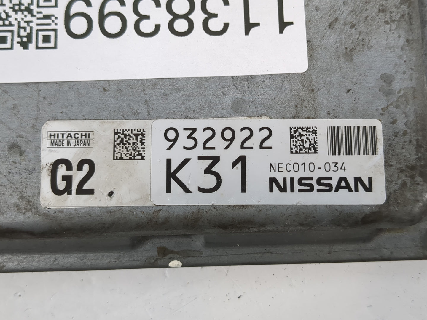 2014 Nissan Pathfinder PCM Engine Control Computer ECU ECM PCU OEM P/N:NEC010-034 667723, NEC010-035 Fits OEM Used Auto Part