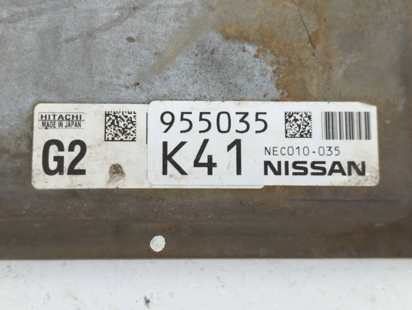 2014 Nissan Pathfinder PCM Engine Control Computer ECU ECM PCU OEM P/N:NEC010-035 Fits OEM Used Auto Parts - Oemusedautopart