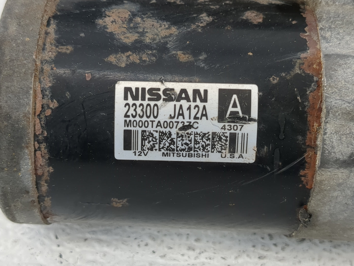 2013-2017 Nissan Pathfinder Car Starter Motor Solenoid OEM P/N:23300 JA12A Fits Fits 2013 2014 2017 OEM Used Auto Parts - Oe