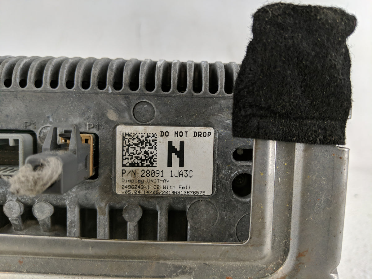 2014-2014 Nissan Pathfinder Information Radio Display Screen 1199193 - Oemusedautoparts1.com