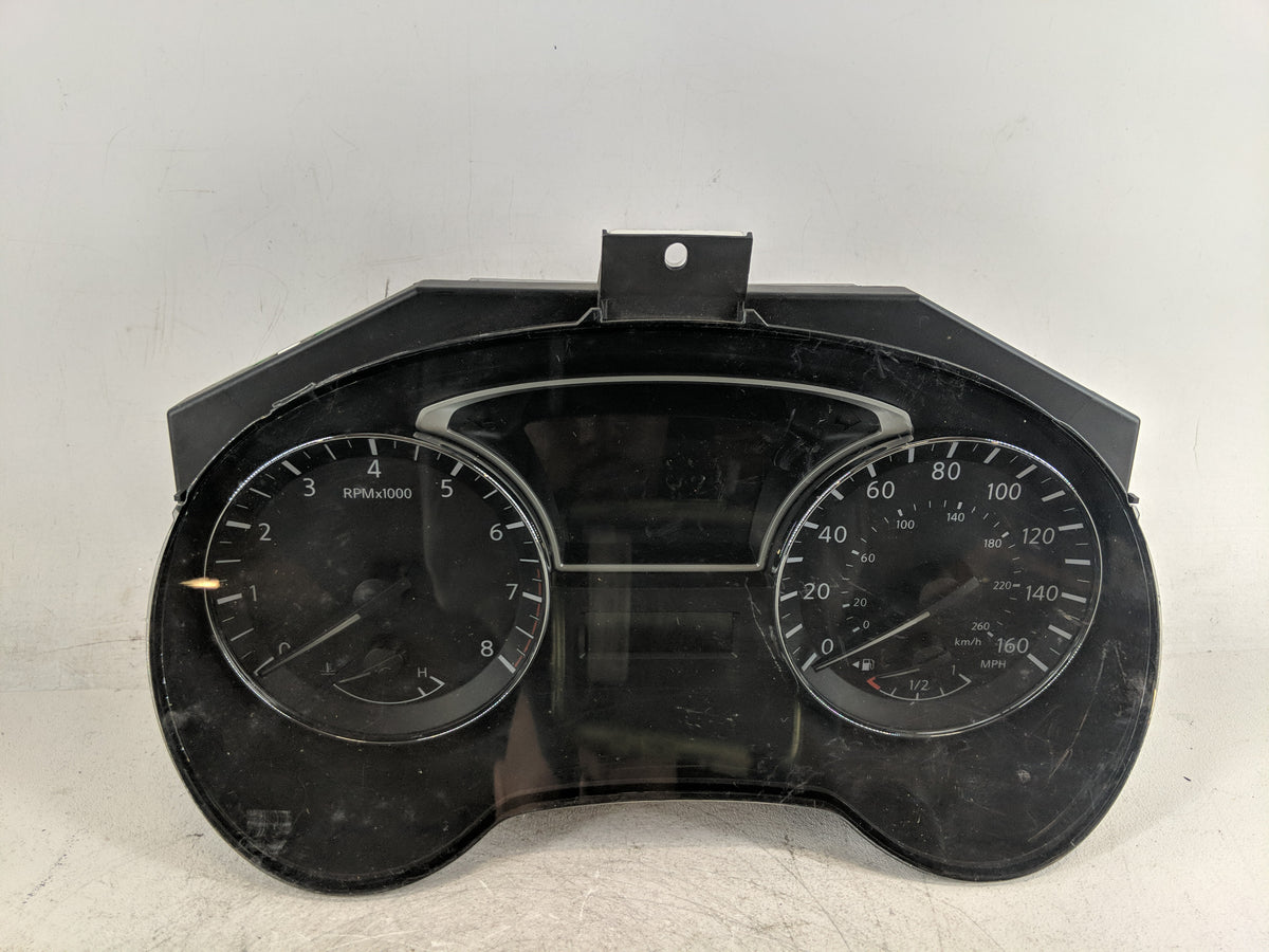 2014 Nissan Pathfinder Instrument Cluster Speedometer Gauges P/N:24810 9PA0B Miles: Fits OEM Used Auto Parts - Oemusedautopa