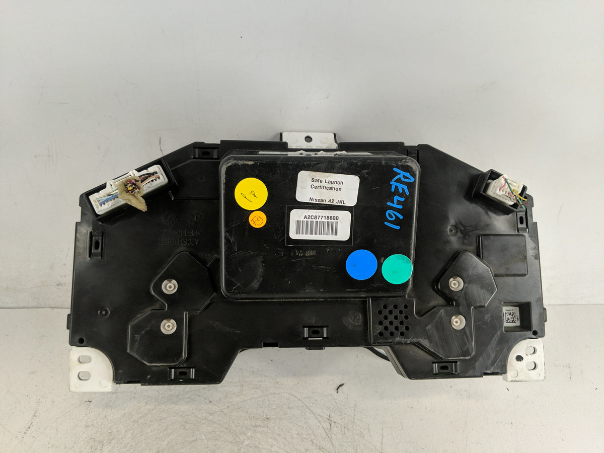 2014 Nissan Pathfinder Instrument Cluster Speedometer Gauges P/N:24810 9PA0B Miles: Fits OEM Used Auto Parts - Oemusedautopa