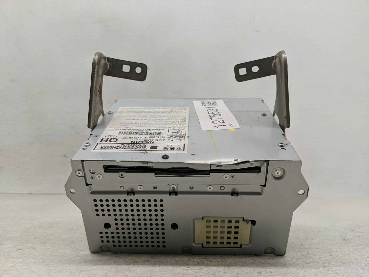 2013-2014 Nissan Pathfinder Radio AM FM Cd Player Receiver Replacement P/N:27760 3KA3A Fits Fits 2013 2014 OEM Used Auto Par