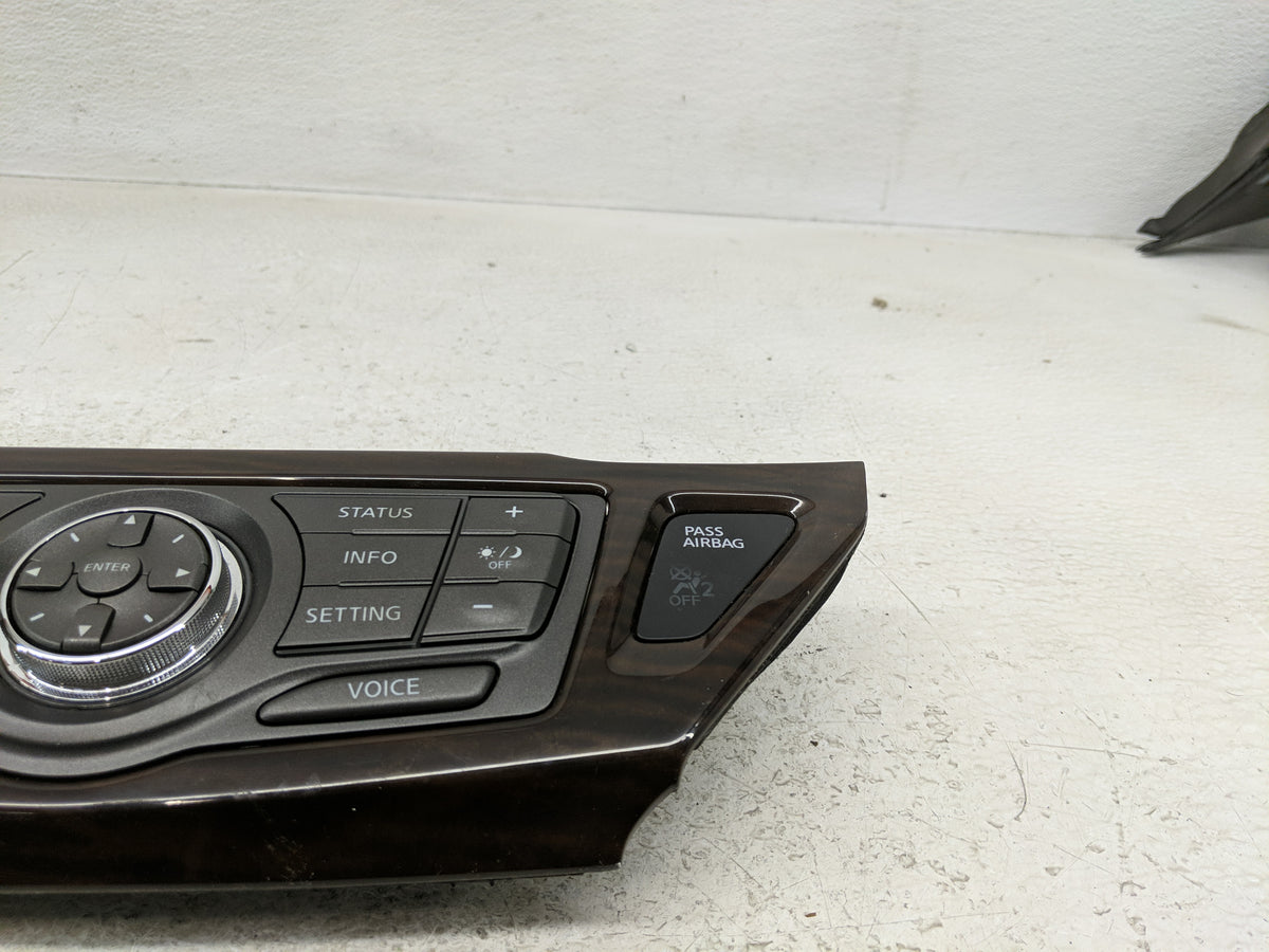 2014 Nissan Pathfinder Information Radio Display Screen 1293050 - Oemusedautoparts1.com