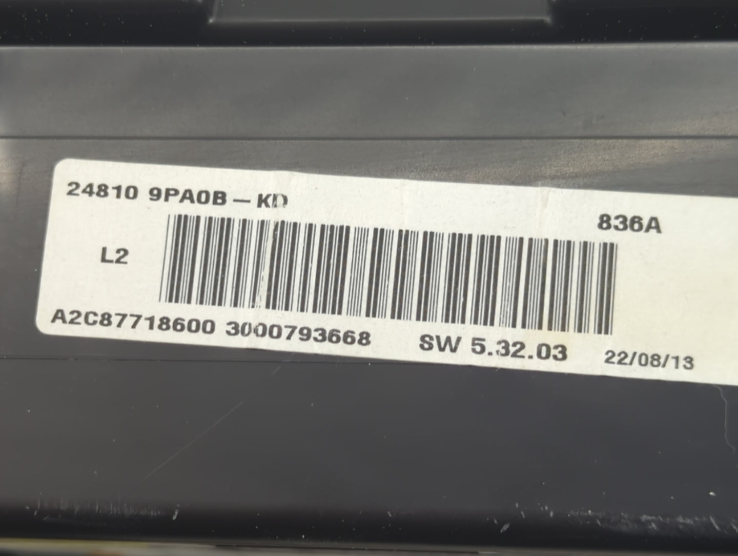 2014 Nissan Pathfinder Instrument Cluster Speedometer Gauges P/N:24810 9PA0B Fits OEM Used Auto Parts - Oemusedautoparts1.co