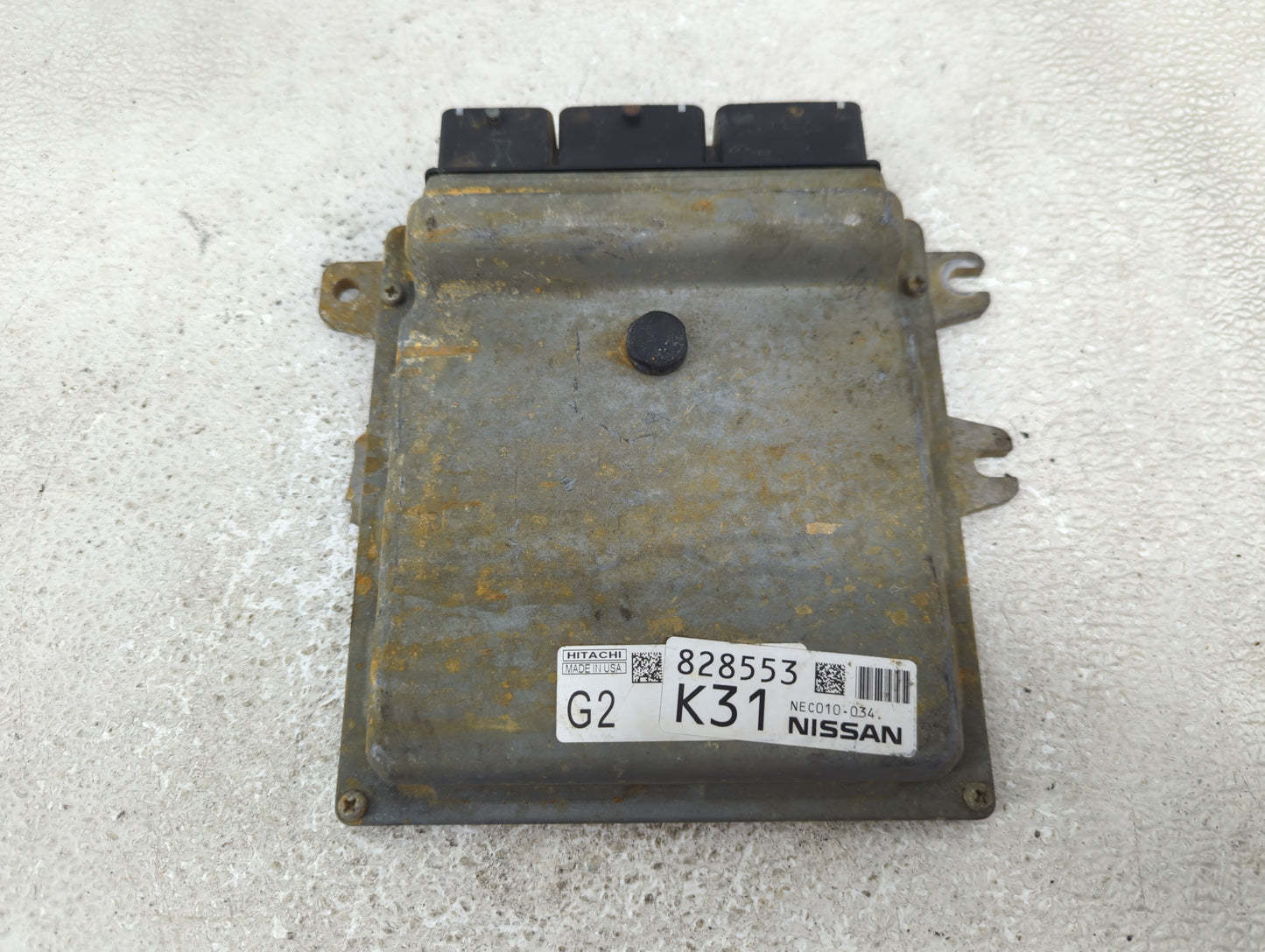 2014 Nissan Pathfinder PCM Engine Control Computer ECU ECM PCU OEM P/N:NEC010-034 Fits OEM Used Auto Parts - Oemusedautopart