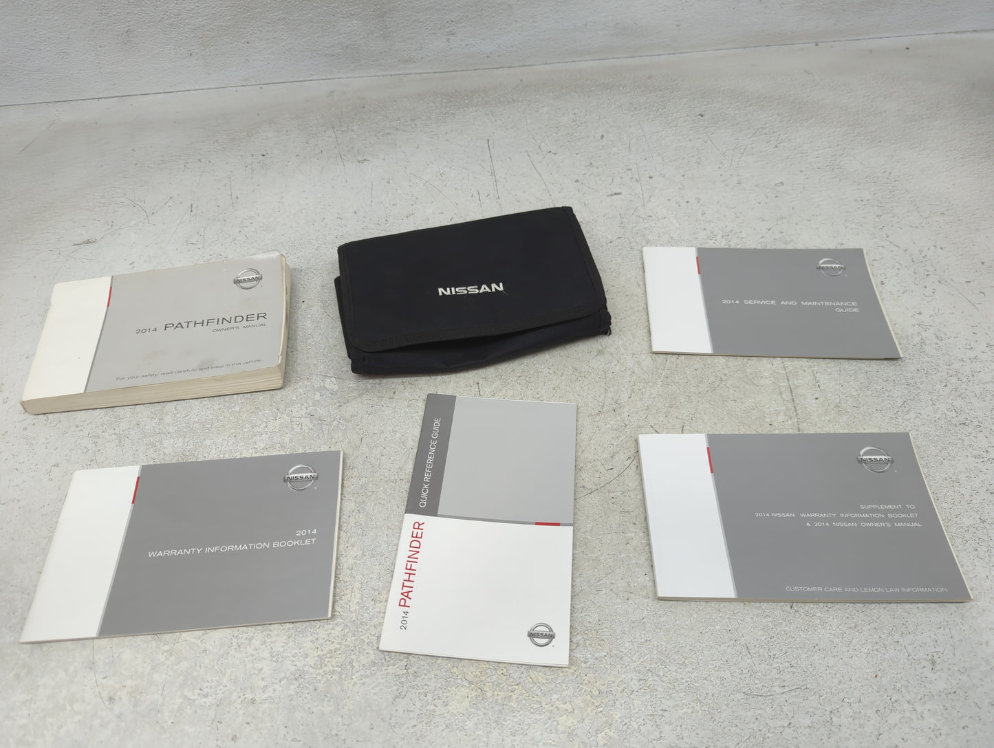 2014 Nissan Pathfinder Owners Manual Book Guide P/N:OM14E-0R52U0 OEM Used Auto Parts - Oemusedautoparts1.com