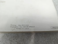 2014 Nissan Pathfinder Owners Manual Book Guide P/N:OM14E-0R52U0 OEM Used Auto Parts - Oemusedautoparts1.com