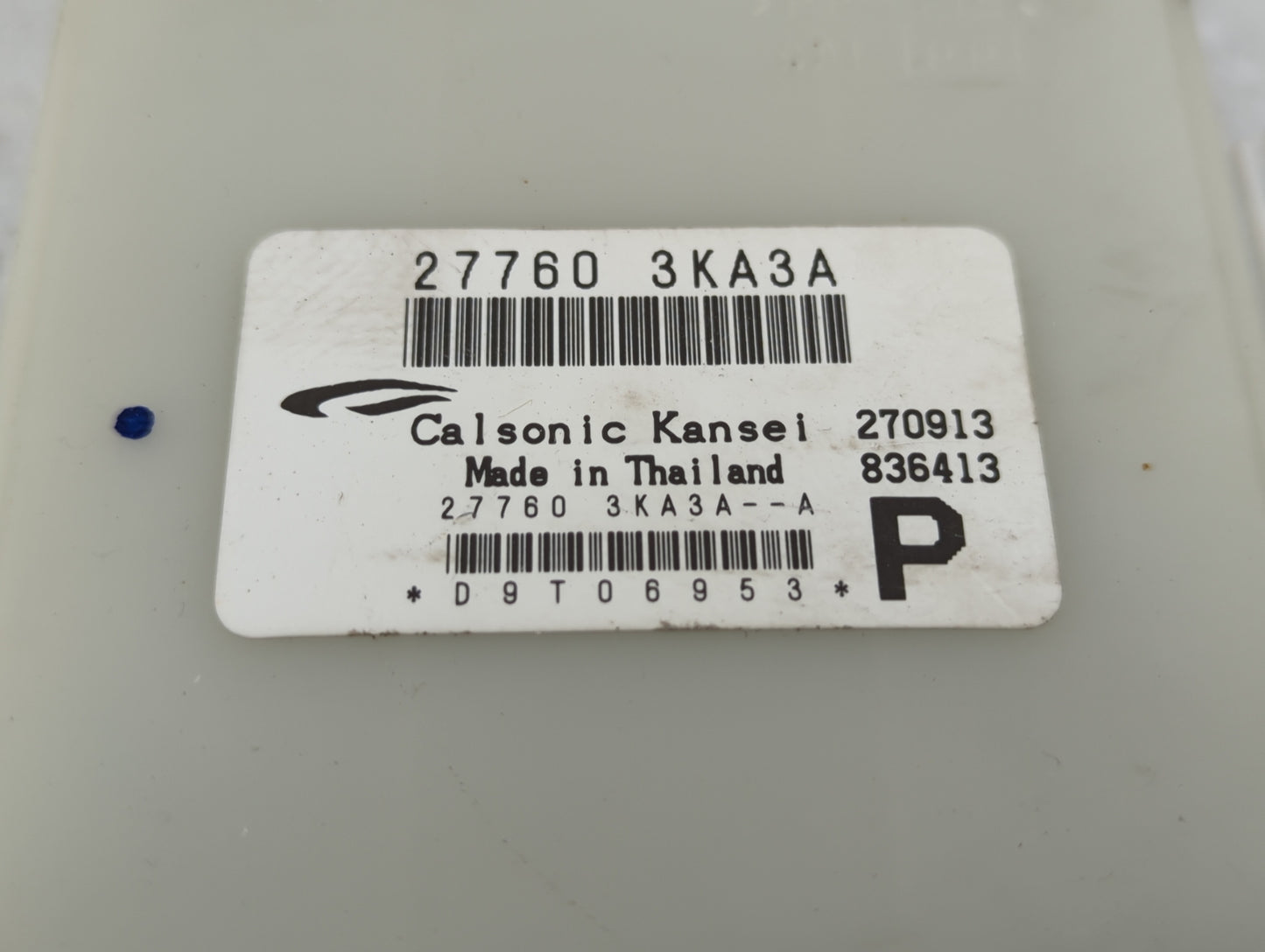 2014-2014 Nissan Pathfinder Temperature Control Module 27760 3ka3a - Oemusedautoparts1.com