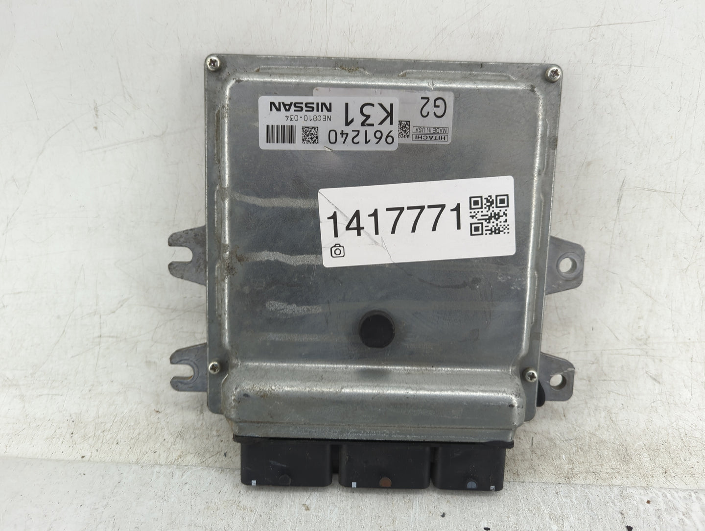 2014 Nissan Pathfinder PCM Engine Control Computer ECU ECM PCU OEM P/N:NEC010-034 Fits OEM Used Auto Parts - Oemusedautopart