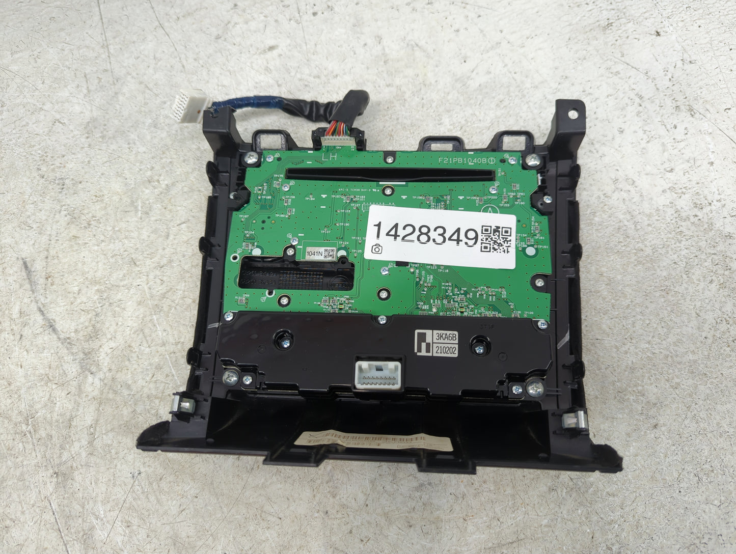 2013-2020 Nissan Pathfinder Climate Control Module Temperature AC/Heater Replacement P/N:68260 3KA6B Fits OEM Used Auto Part