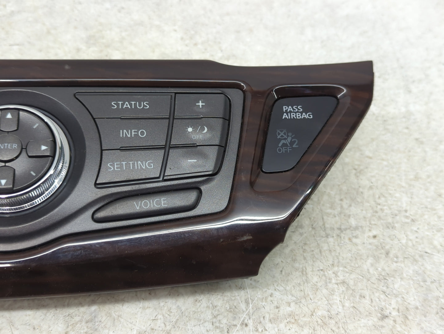 2014 Nissan Pathfinder Climate Control Module Temperature AC/Heater Replacement P/N:3KA6A 210252 Fits OEM Used Auto Parts - 