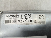 2014 Nissan Pathfinder PCM Engine Control Computer ECU ECM PCU OEM P/N:NEC010-034 Fits OEM Used Auto Parts - Oemusedautopart