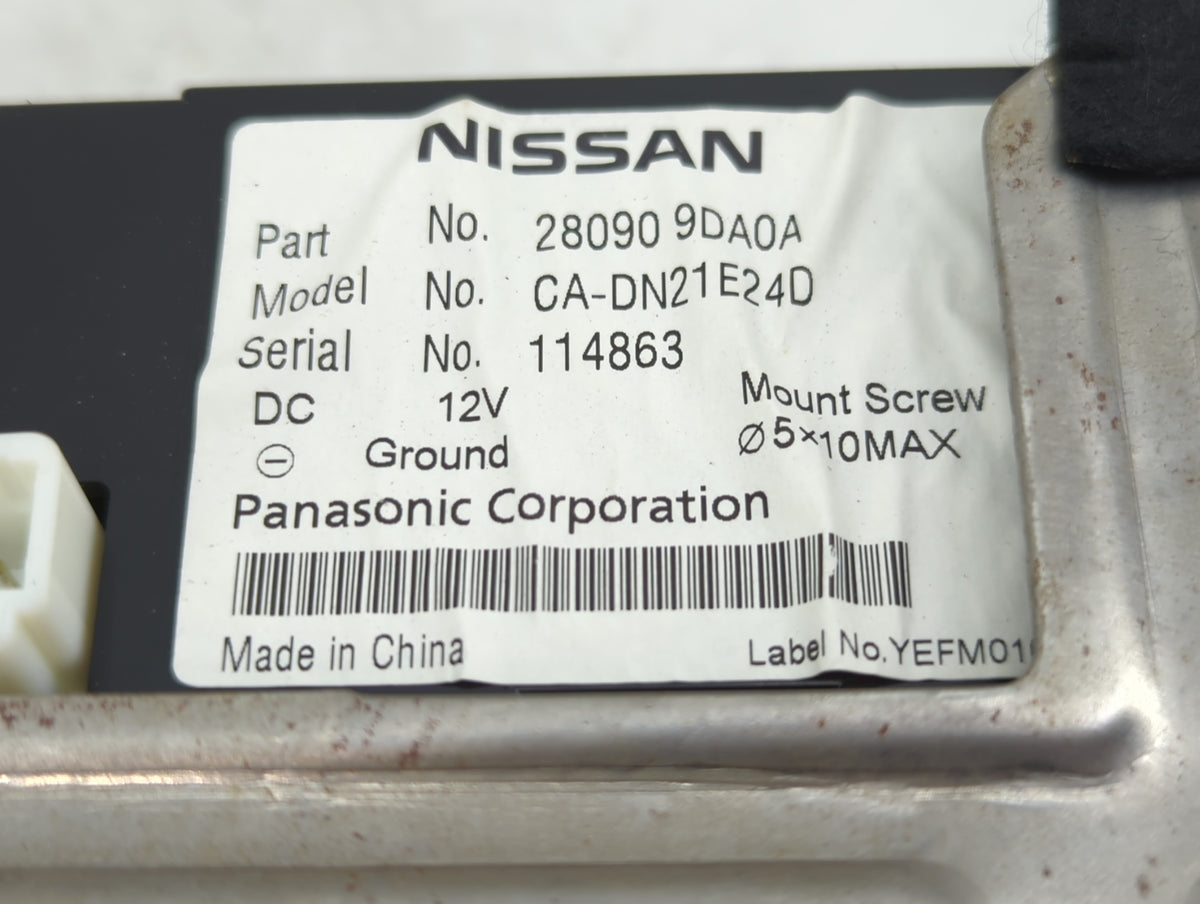 2013-2016 Nissan Pathfinder Information Radio Display Screen 1433510 - Oemusedautoparts1.com