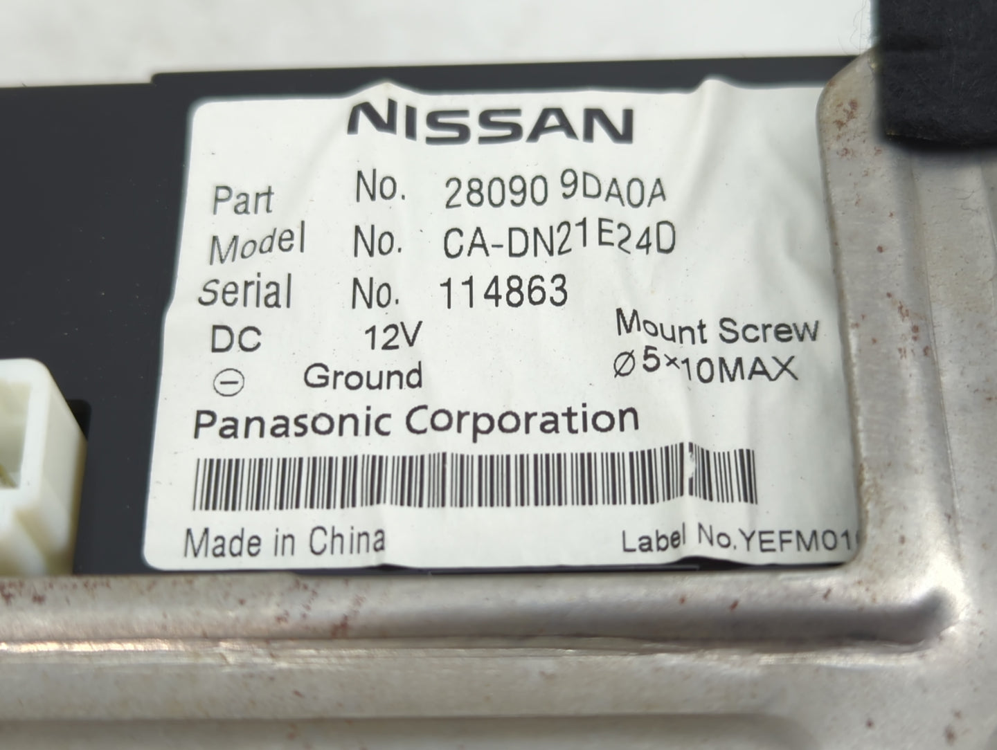 2013-2016 Nissan Pathfinder Information Display Screen - Oemusedautoparts1.com