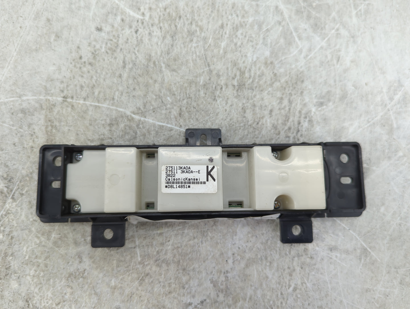 2013-2016 Nissan Pathfinder Climate Control Module Temperature AC/Heater Replacement P/N:275113KA0A 275113KA0A-E Fits OEM Us