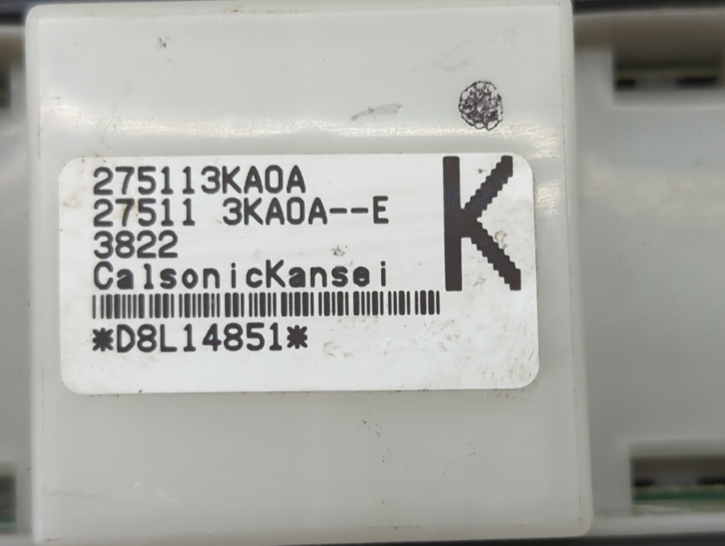 2013-2016 Nissan Pathfinder Climate Control Module Temperature AC/Heater Replacement P/N:275113KA0A 275113KA0A-E Fits OEM Us