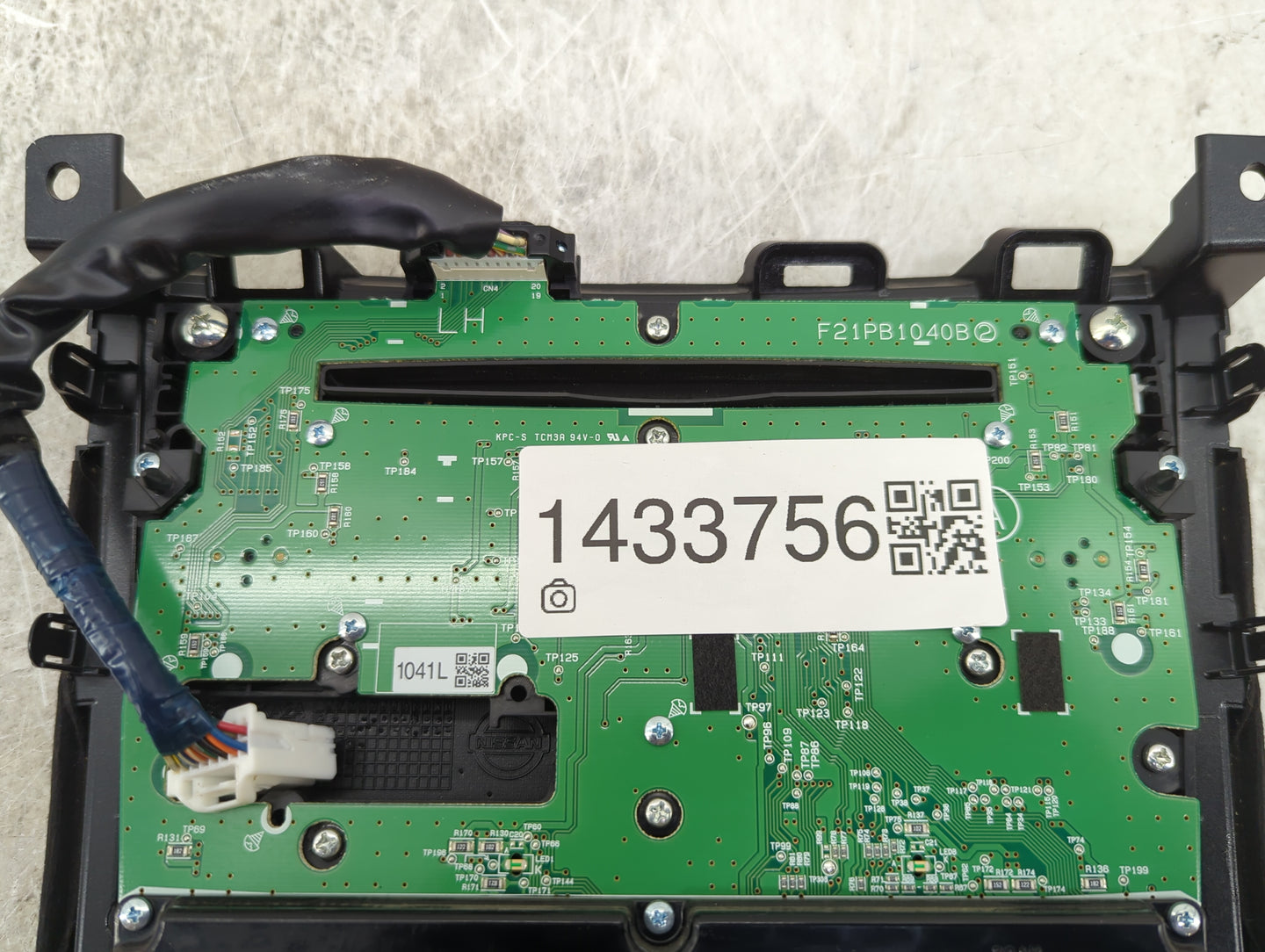 2014 Nissan Pathfinder Climate Control Module Temperature AC/Heater Replacement P/N:3KA0B F21PB1Q40B Fits OEM Used Auto Part