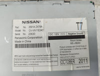 2013-2014 Nissan Pathfinder Radio AM FM Cd Player Receiver Replacement P/N:2591A ZX78A CV-VN11E24D Fits OEM Used Auto Parts 