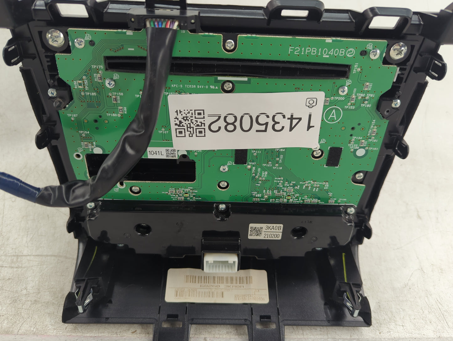 2013-2016 Nissan Pathfinder Climate Control Module Temperature AC/Heater Replacement P/N:68260 3KA0A F21PB1040B Fits OEM Use