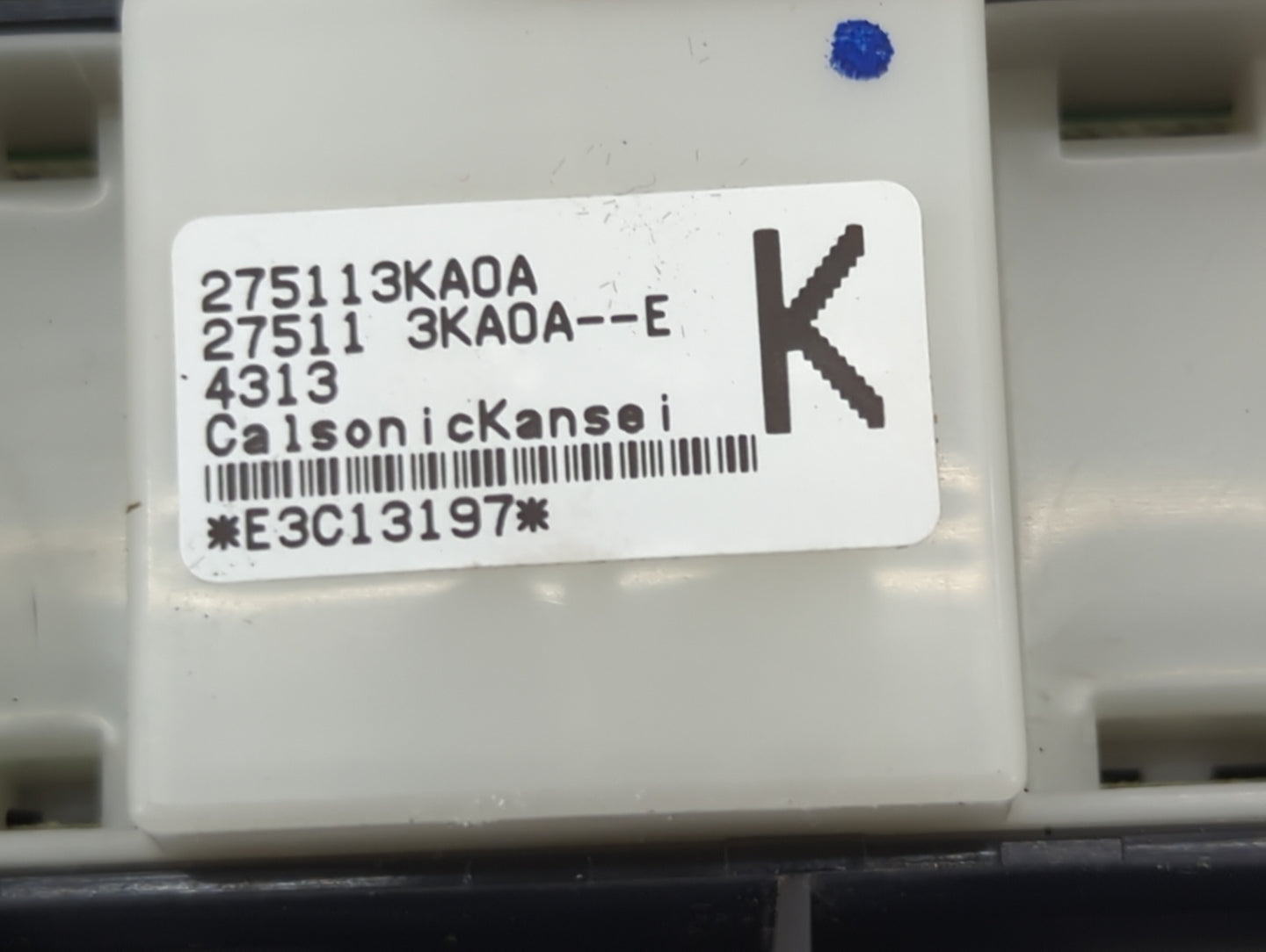 2013-2020 Nissan Pathfinder Climate Control Module Temperature AC/Heater Replacement P/N:275113KA0A 275113KA0A-E Fits OEM Us