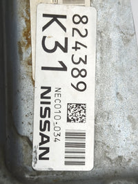 2014 Nissan Pathfinder PCM Engine Control Computer ECU ECM PCU OEM P/N:NEC010-034 824389 Fits OEM Used Auto Parts - Oemuseda