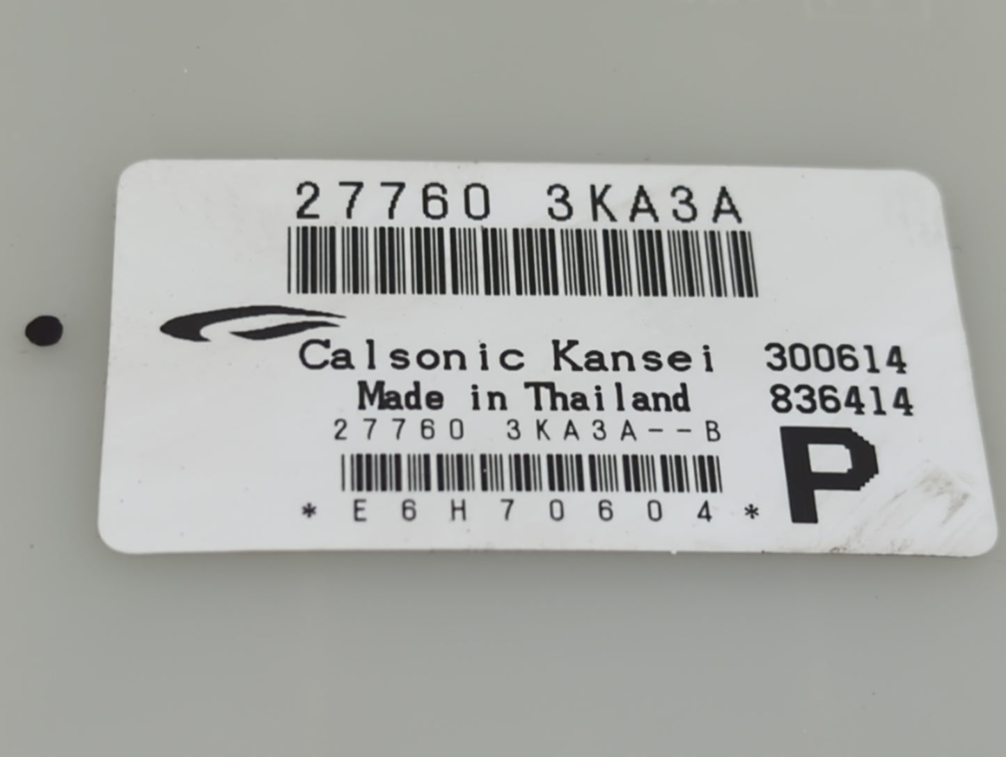 2014 Nissan Pathfinder Climate Control Module Temperature AC/Heater Replacement P/N:27760 3KA3A 27760 3KA3A--B Fits OEM Used