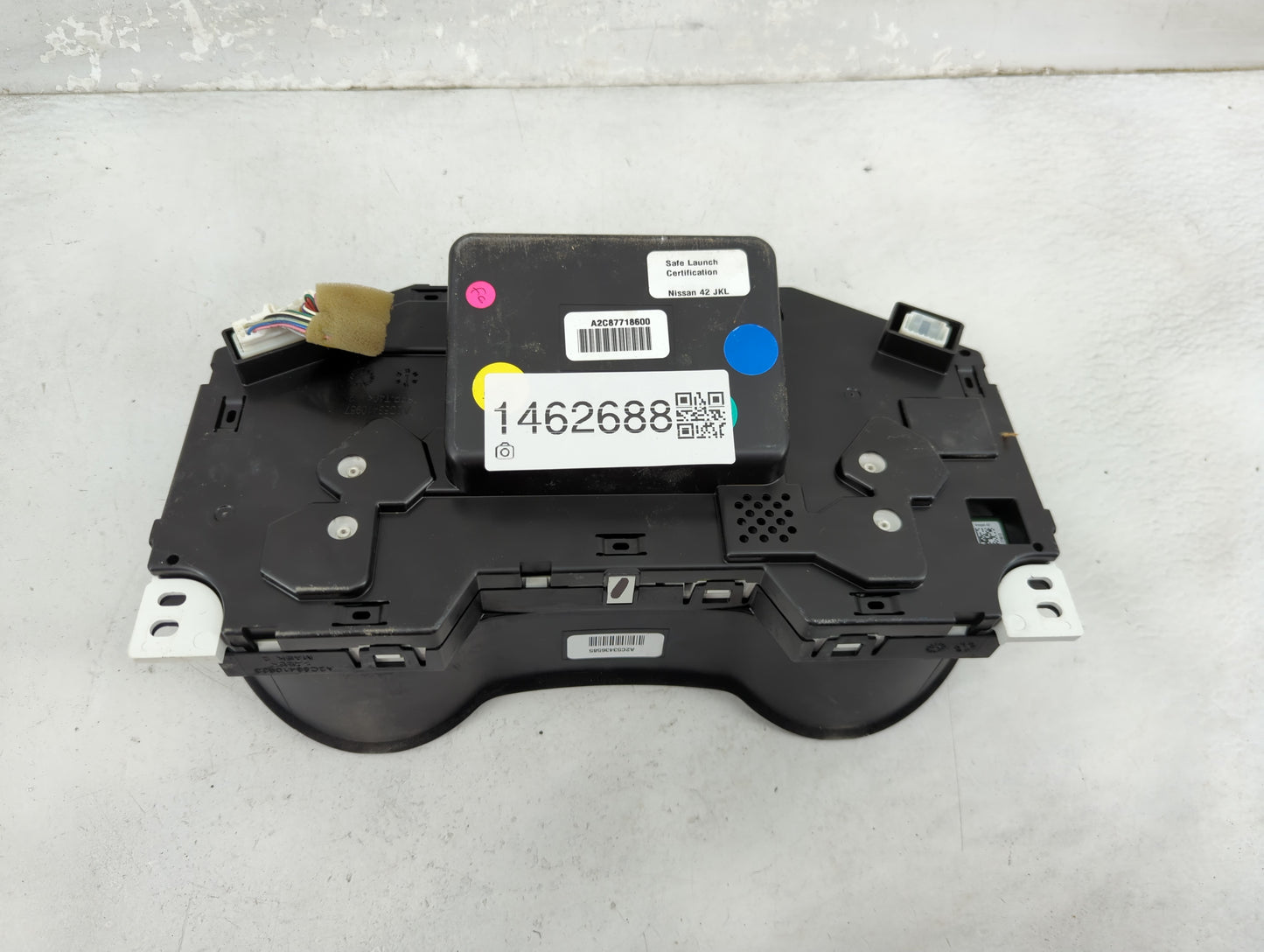2014 Nissan Pathfinder Instrument Cluster Speedometer Gauges P/N:24810 9PA0B A2C87718600 Miles: Fits OEM Used Auto Parts - O