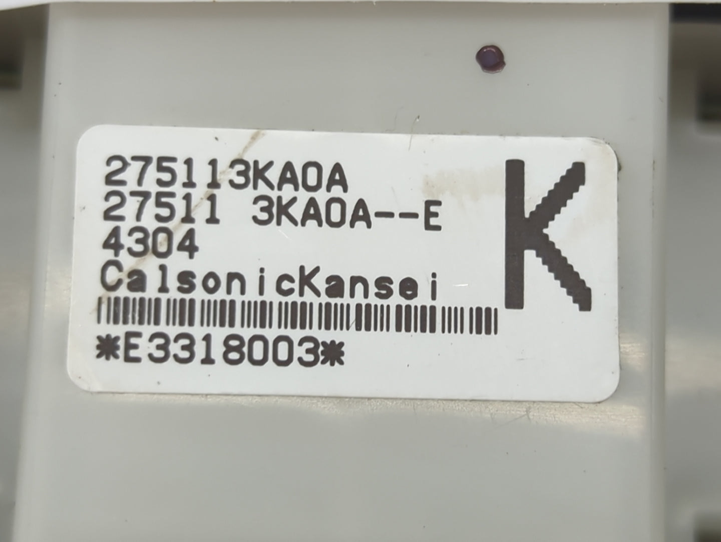 2013-2020 Nissan Pathfinder Climate Control Module Temperature AC/Heater Replacement P/N:275113KA0A Fits OEM Used Auto Parts